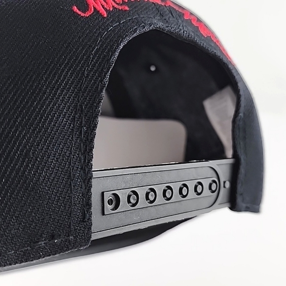 Disney Minnie Mouse Women's Flat Bill Snap Back Black  Baseball Cap Embroidery - Picture 13 of 15